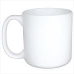 DX8234W 20 Oz. Matte White Super Size Ceramic Mug With Full Color Custom Imprint